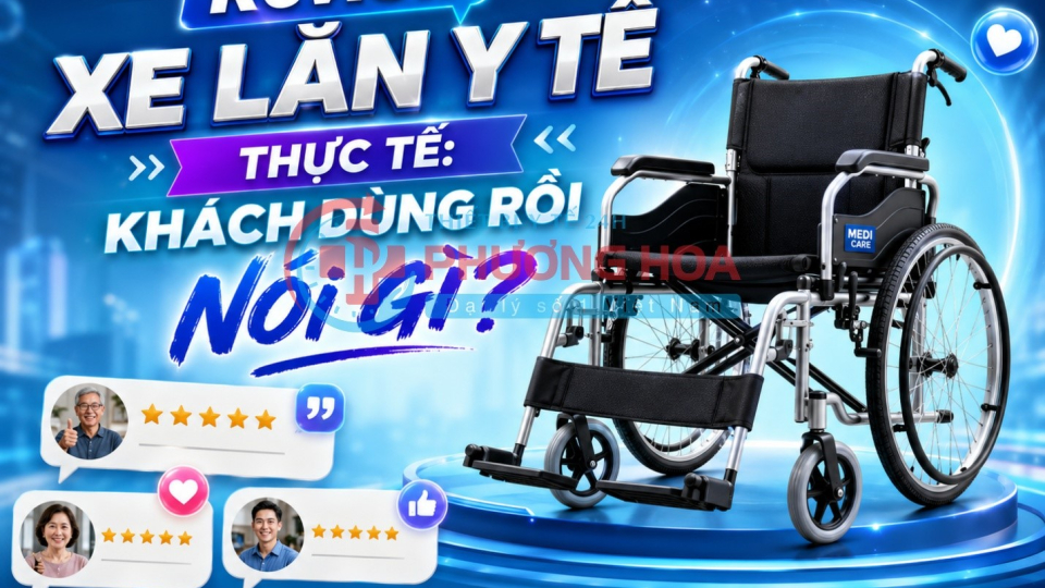 Review xe lăn y tế thực tế: Khách dùng rồi nói gì?